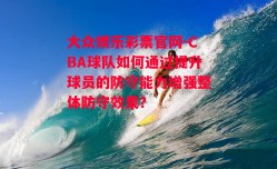 大众娱乐彩票官网-CBA球队如何通过提升球员的防守能力增强整体防守效果？